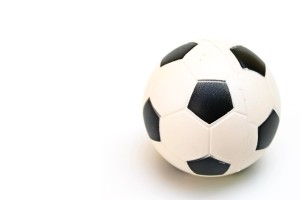 healthy play time for kids soccer ball
