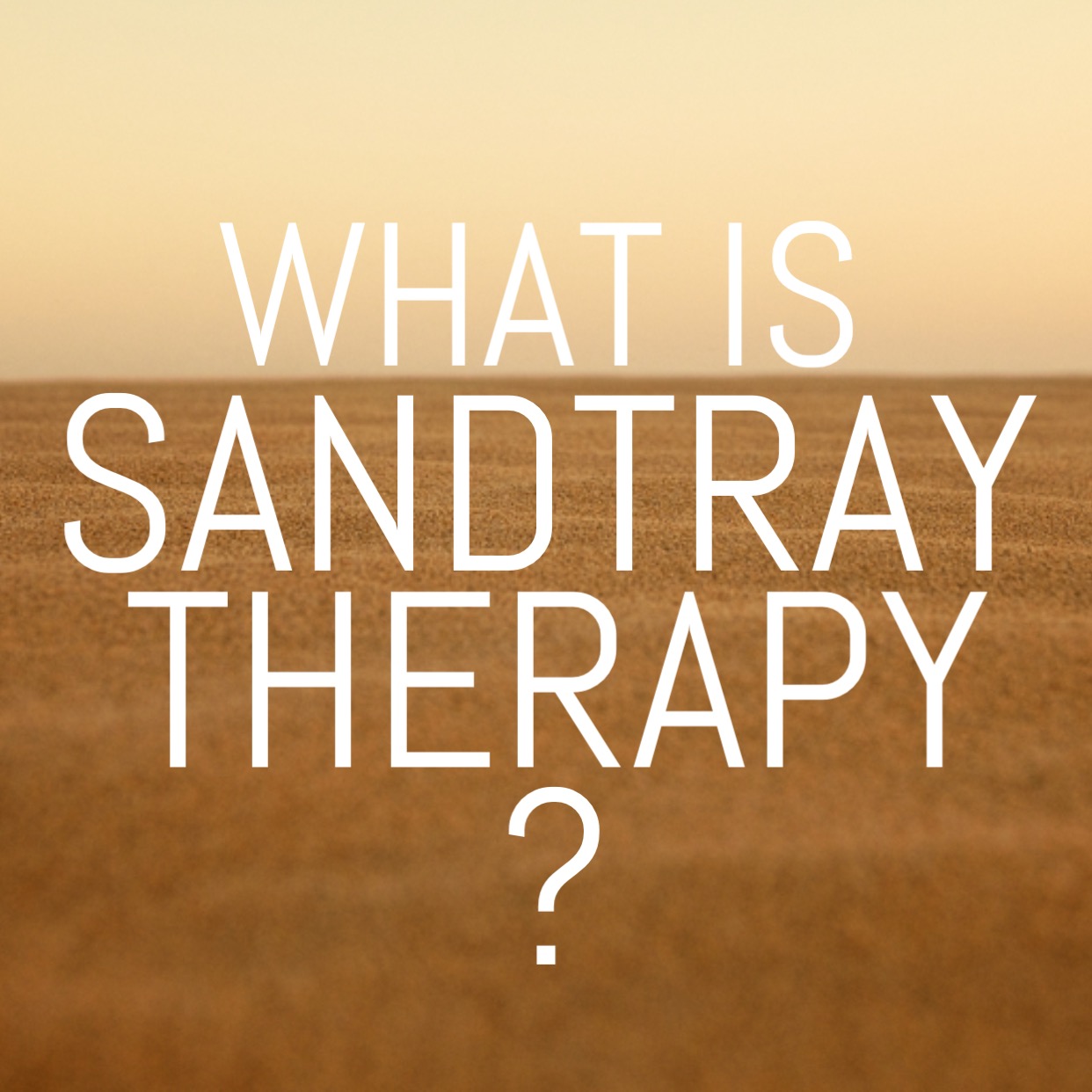 What is Sandtray Therapy