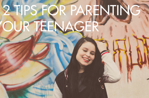 12 tips for parenting teenager - wide title pic