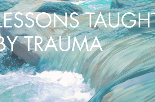 Lessons Taught By Trauma - wide title pic
